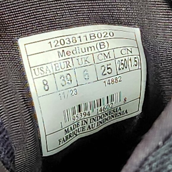 Brooks Adrenaline GTS 23 Women's 8 Black Running Shoes Sneakers 1203811B020 - Picture 12 of 12